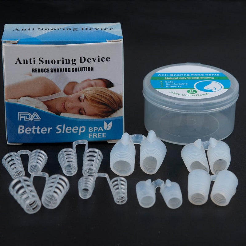 1/4/8PCS/set Snoring Solution Anti Snoring Devices Snore Nose Vents Nasal Dilators Better Sleep Aid anti Ronquidos Dropshipping